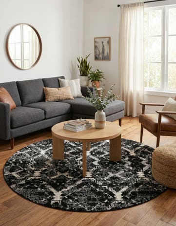 7' x 7' Tucson Round Rug