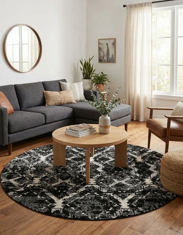 7' x 7' Tucson Round Rug