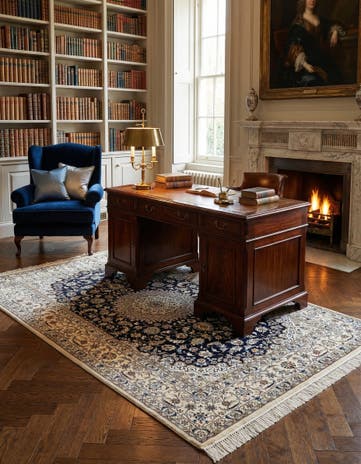4' 2 x 7' 5 Nain Rug
