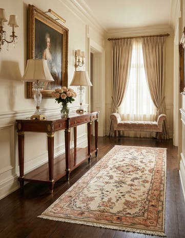 2' 5 x 6' 9 Tabriz Runner Rug