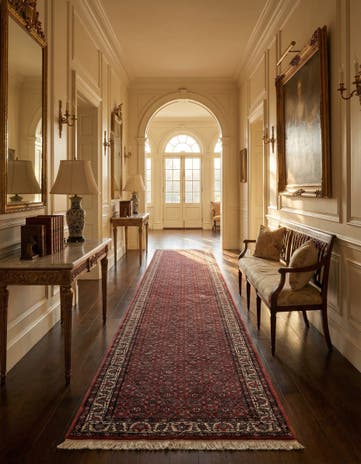 2' 4 x 13' Bidjar Wool Runner Rug
