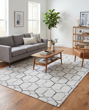  7' x 10' Lattice Trellis Rug