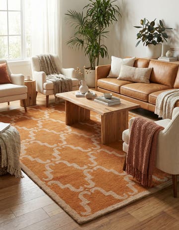 5' x 7' 10 Luna Wool Rug