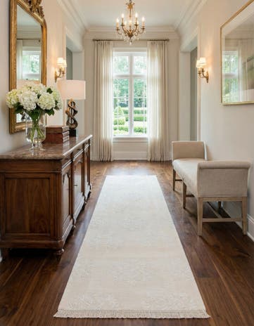 2' 10 x 10' 4 Hand Knotted Darya Wool Runner Rug