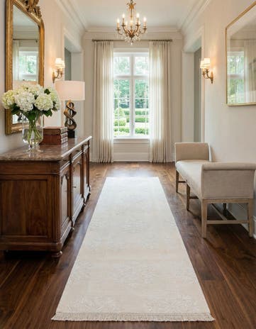 2' 10 x 10' 4 Hand Knotted Darya Wool Runner Rug
