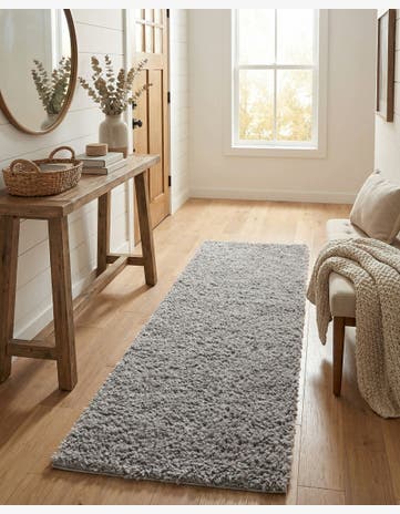 2' x 7' Zermatt Shag Runner Rug