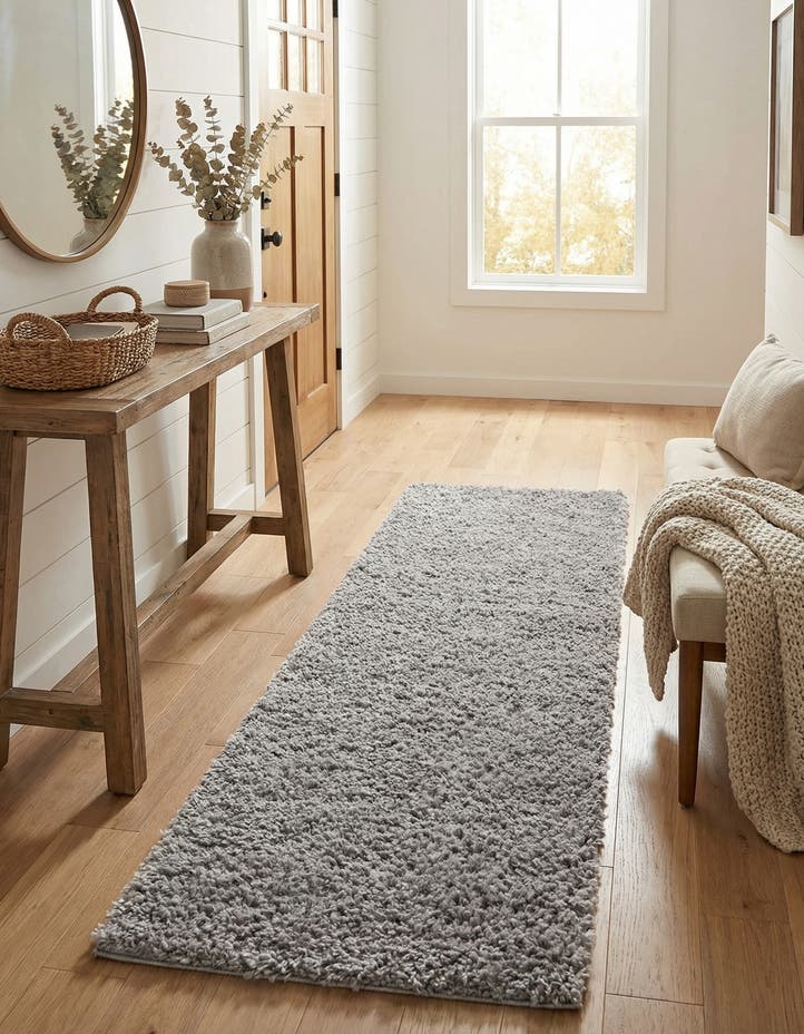 2' x 7' Zermatt Shag Runner Rug