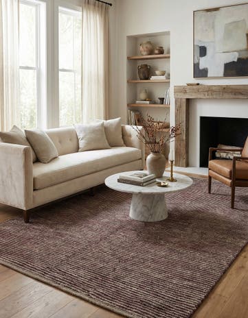 5' 4 x 8' 8 Hand Knotted Moroccan Wool Rug