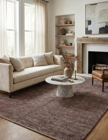 5' 4 x 8' 8 Hand Knotted Moroccan Wool Rug