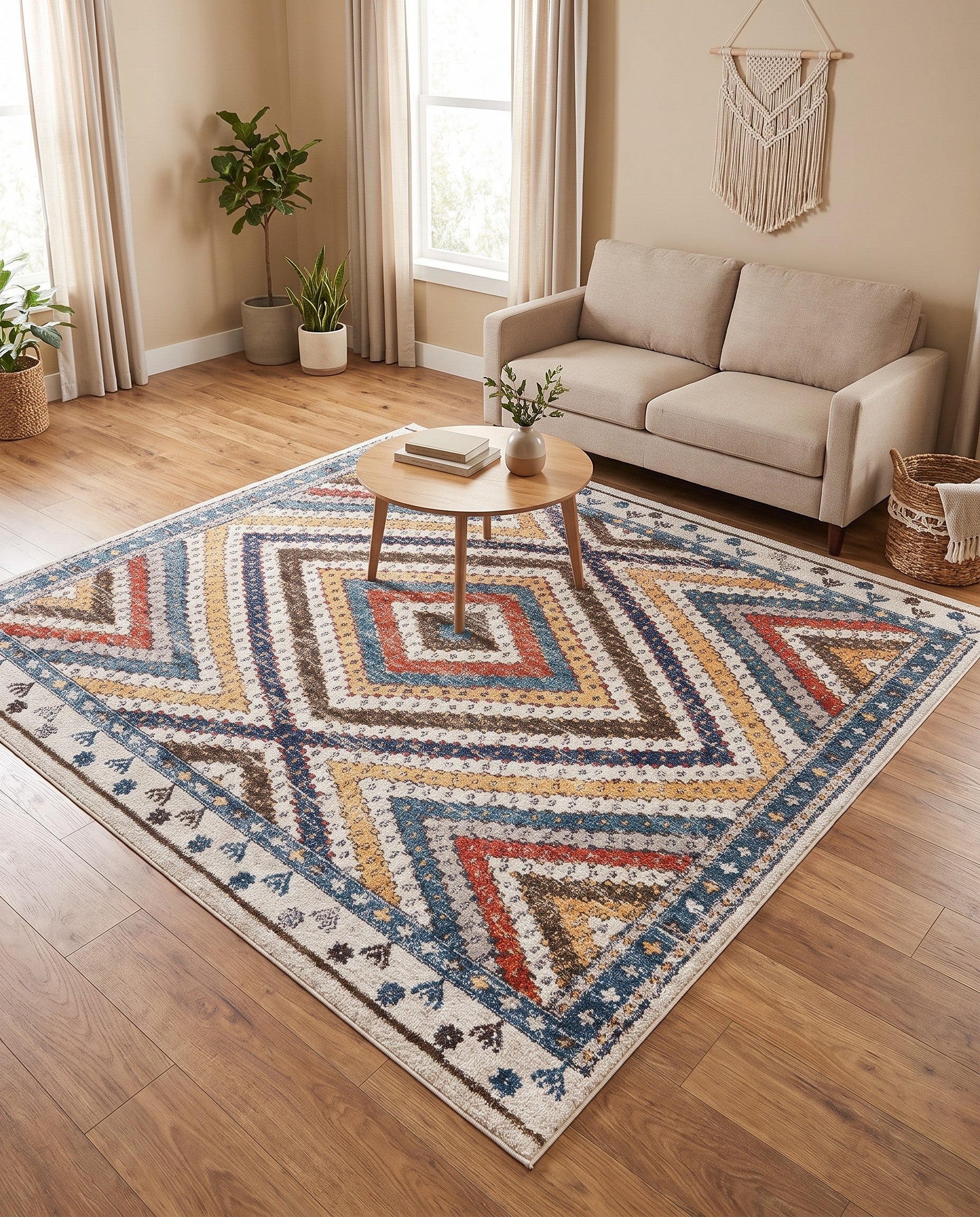 7' 10 x 7' 10 Aramis Square Rug