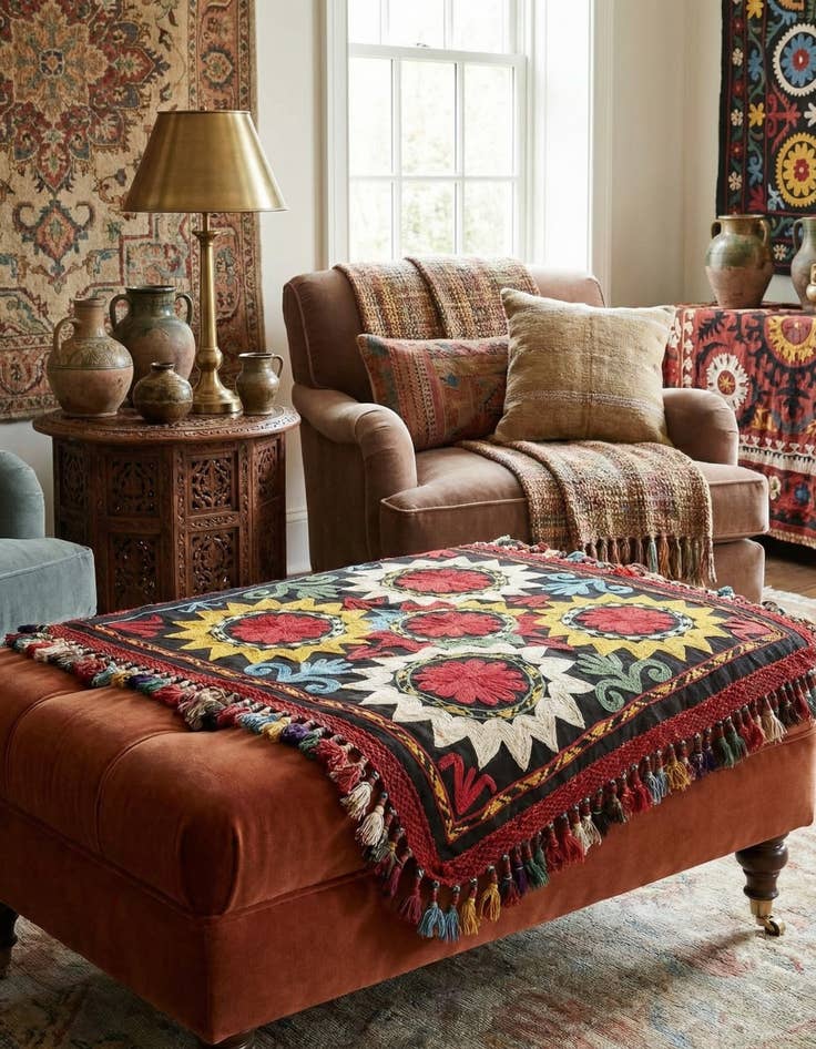 Detail image of 1' 10 x 1' 11 Lakai Square Rug