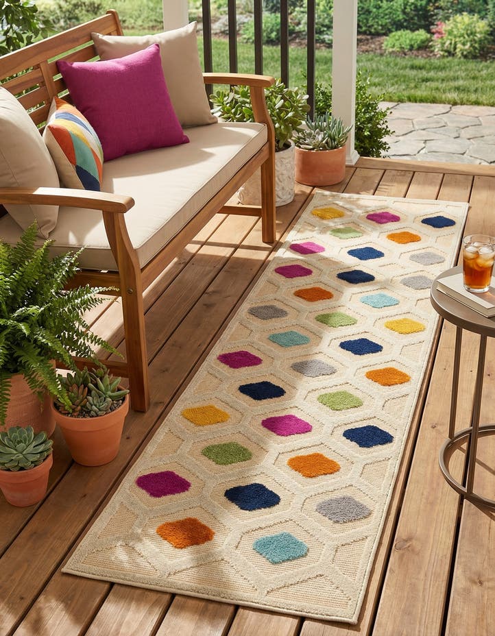 2' x 8' Easy-Clean Aruba Indoor / Outdoor ...