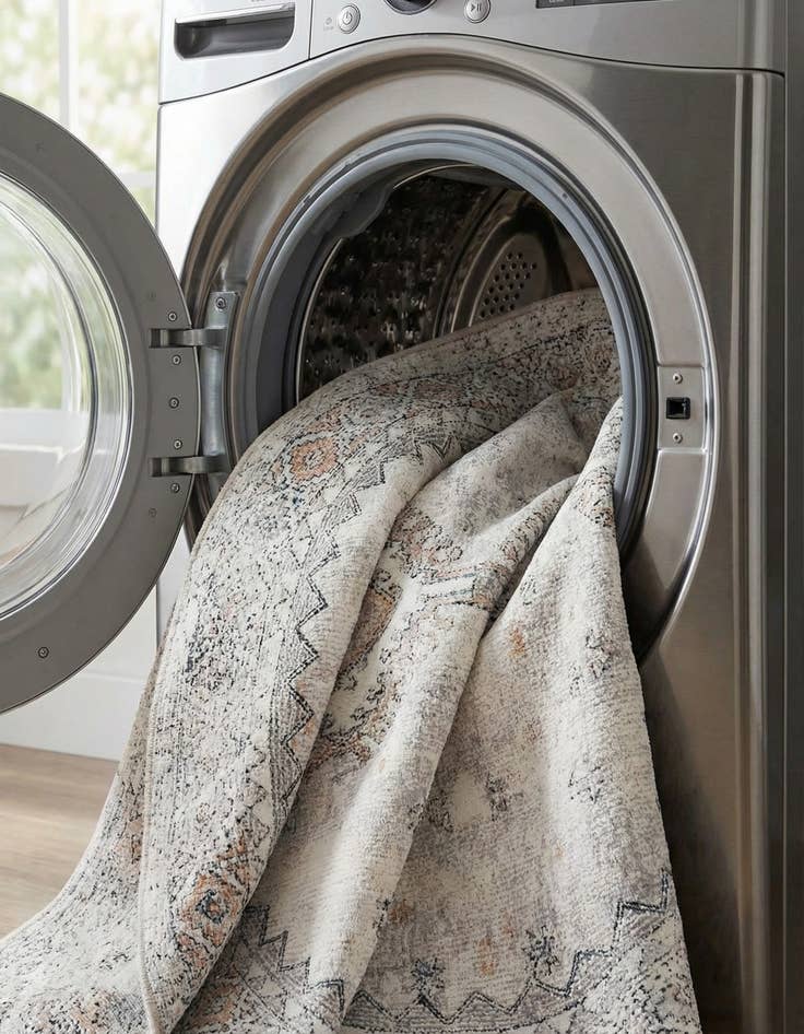 Detail image of  7' 10 x 7' 10 Yara Round Rug