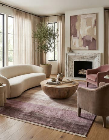 8' 2 x 11' 3 Hand Knotted Darya Wool Rug