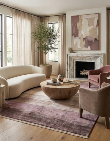 8' 2 x 11' 3 Hand Knotted Darya Wool Rug