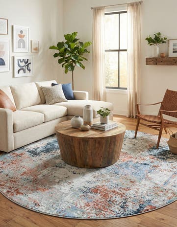 Kamala Washable Round Rug