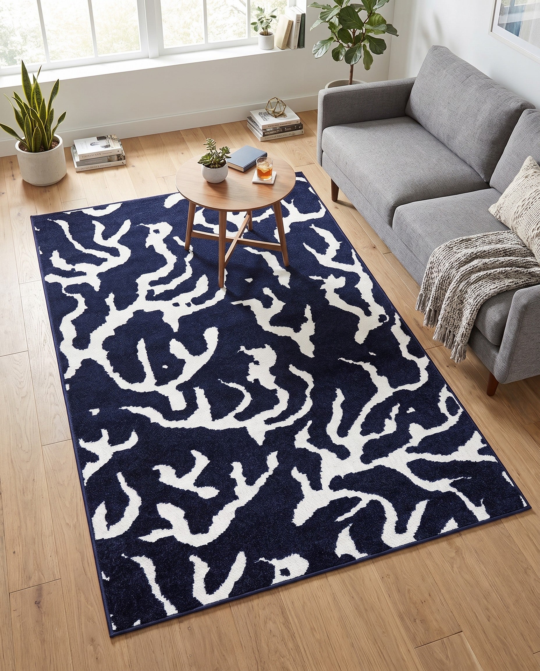 4' x 6' Easy-Clean Sabrina Soto Indoor / Outdoor Rug
