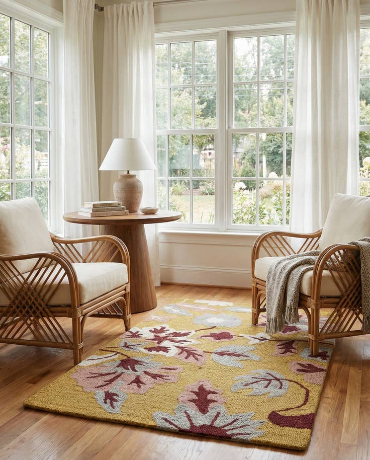 Detail image of 3' 1 x 5' Agra Rug