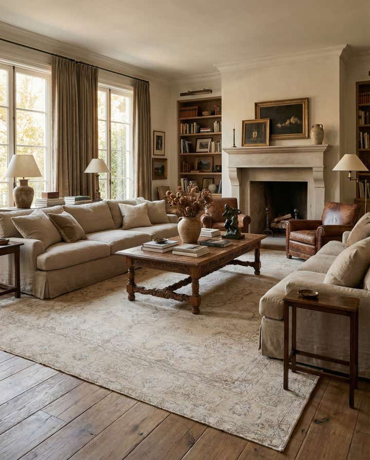 9' 8 x 12' Hand Knotted Ultra Vintage Persian Wool Rug