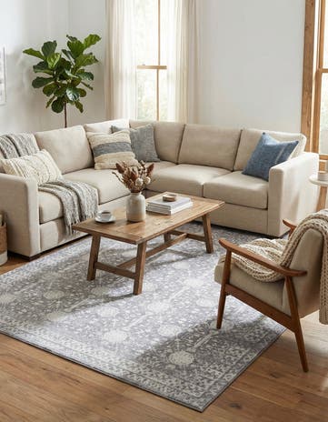 5' x 8' Washable Timeless Rug