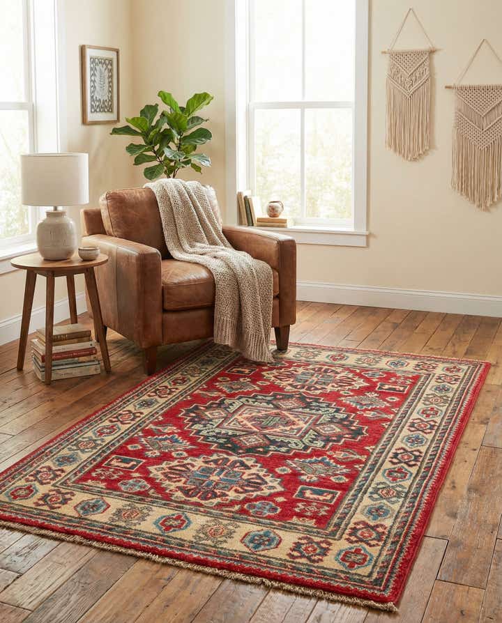 2' 8 x 4' 2 Hand Knotted Kazak Rug