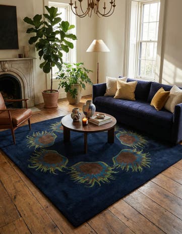 7' 6 x 7' 6 Luna Wool Square Rug