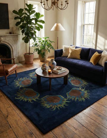 7' 6 x 7' 6 Luna Wool Square Rug