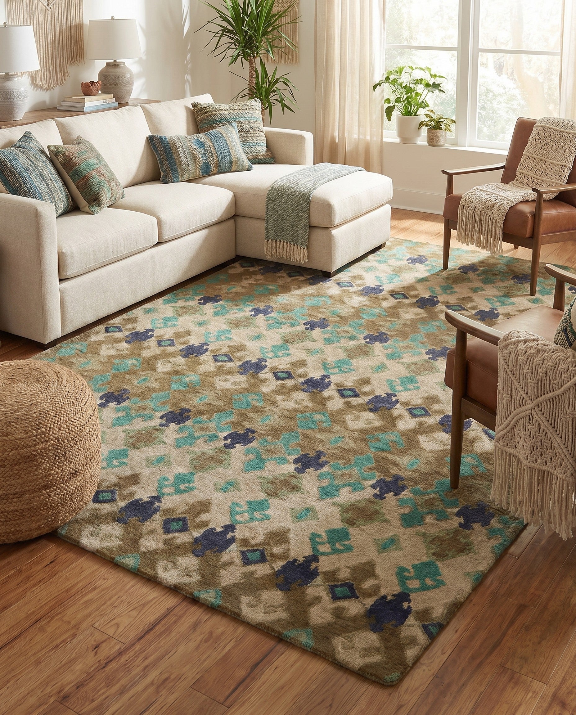 8' x 9' 10 Luna Rug