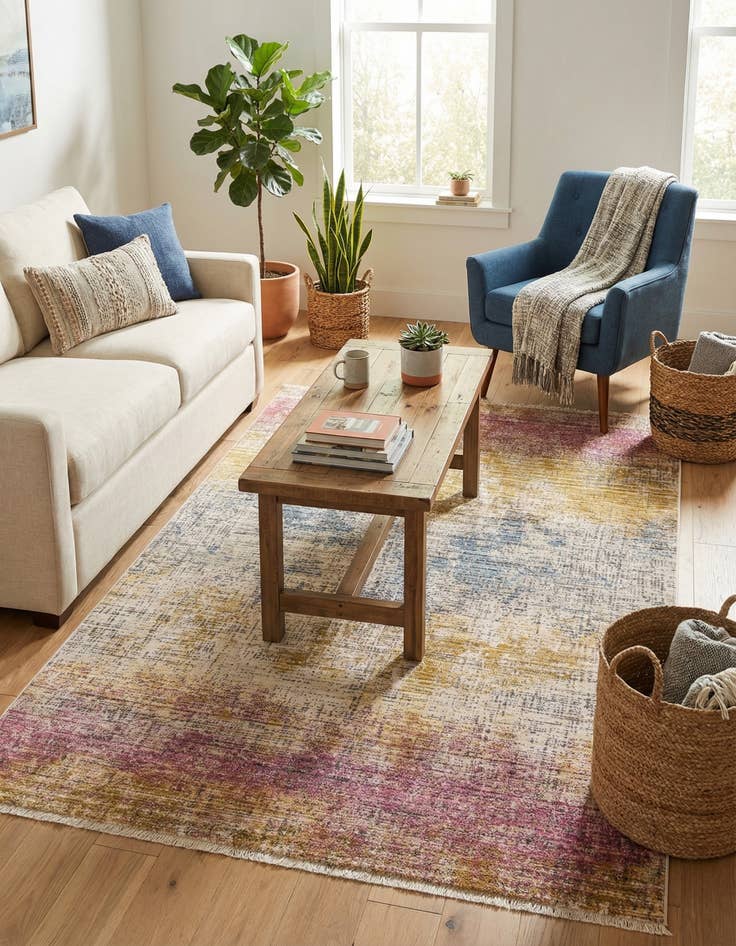 Detail image of  4' x 5' 10 Deepa Rug