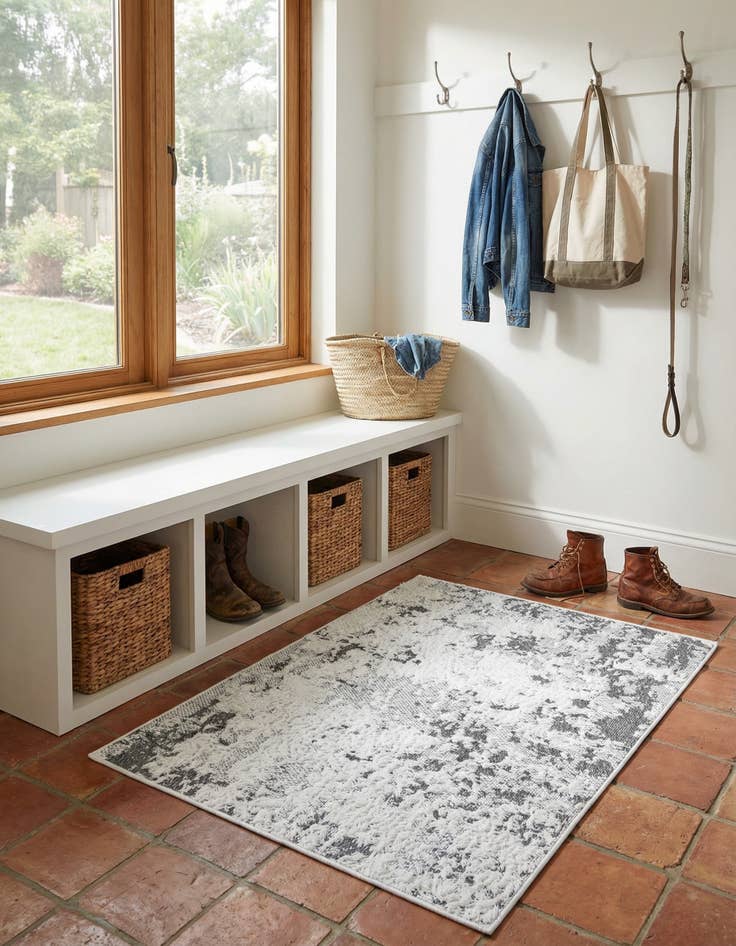 Detail image of 2' 3 x 3' Abbey Rug