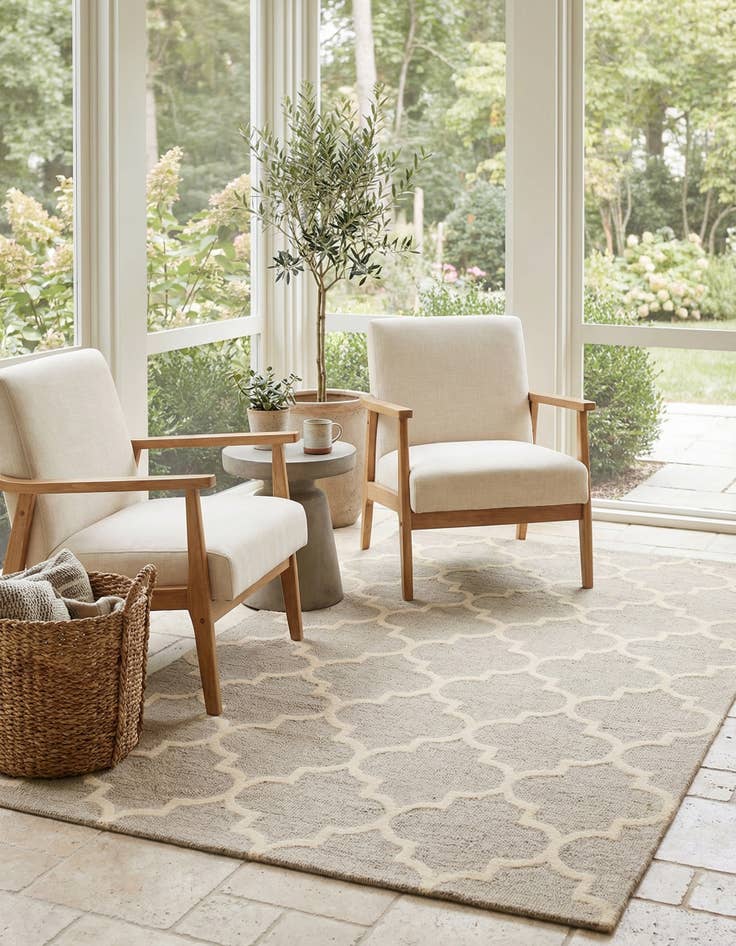 Detail image of 5' x 8' Luna Rug