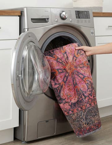 Pink Washable Mangata Rug