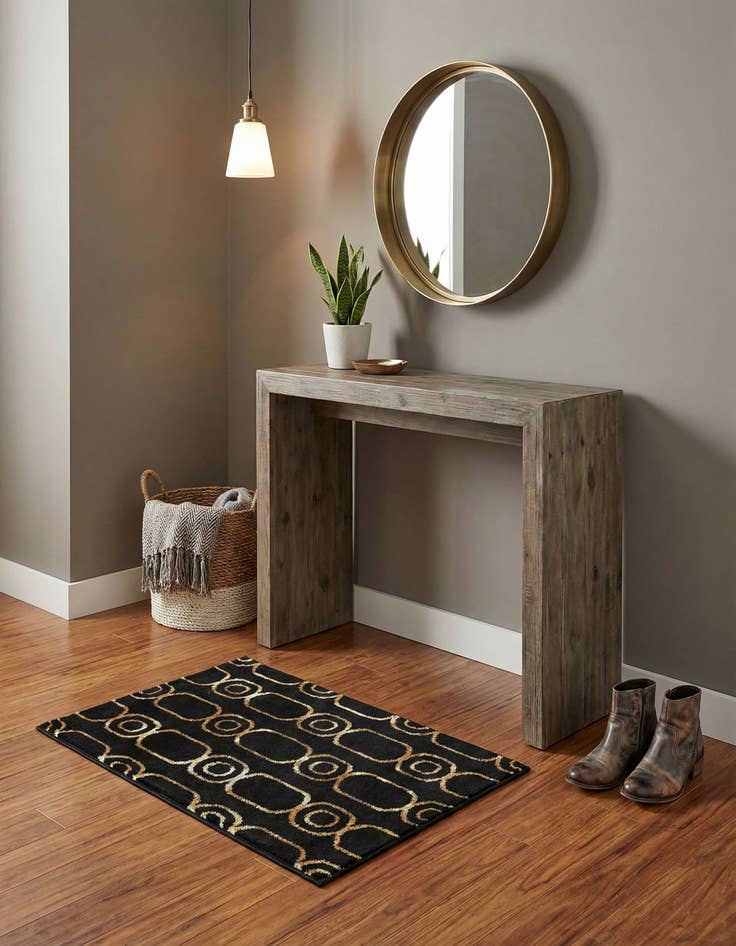 Detail image of  2' x 3' Vogue Geo Rug