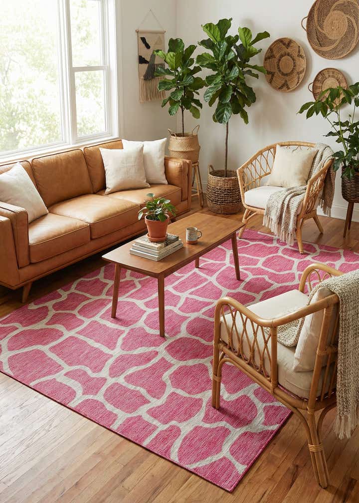 7' x 10' Easy-Clean Safari Indoor / Outdoor Rug