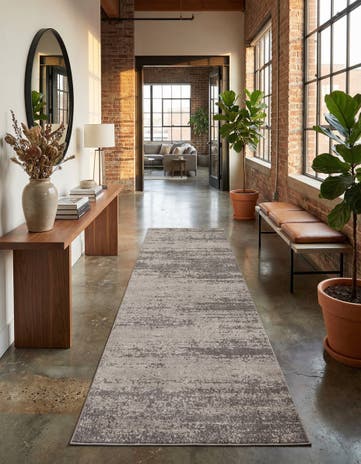 Gray Loft Runner Rug