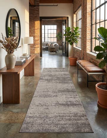 Gray Loft Runner Rug