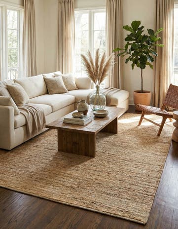 9' 1 x 11' 9 Hand Knotted Darya Wool Rug