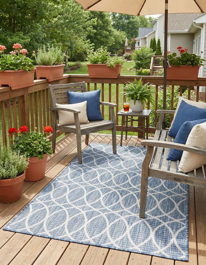 3' x 5' 3 Easy-Clean Lattice Indoor / Outdoo...