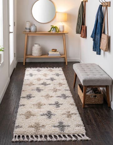 2' 7 x 8' 2 Athena Shag Runner Rug