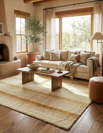 5' 6 x 6' 7 Hand Knotted Kashkuli Gabbeh Persian Wool Rug