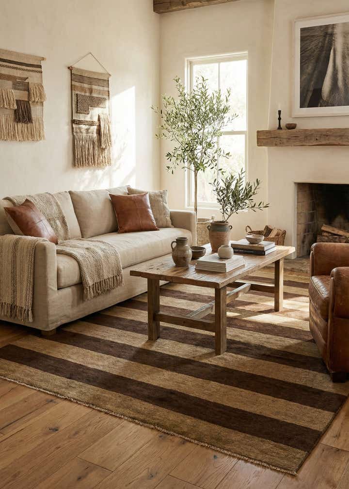 4' 10 x 6' 6 Hand Knotted Kashkuli Gabbeh Rug