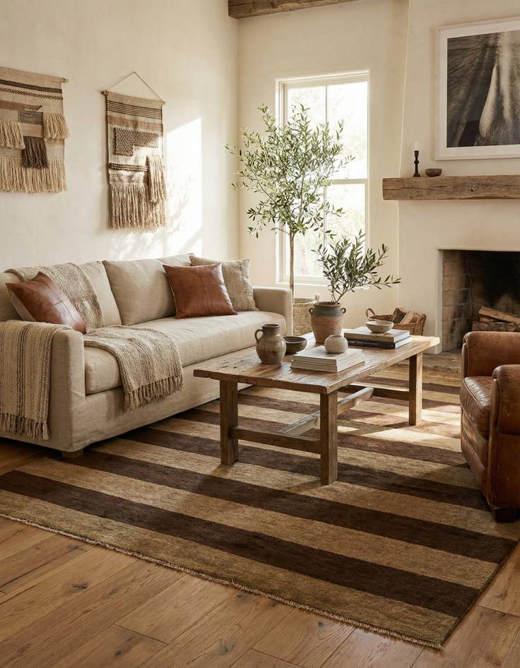 Detail image of 4' 10 x 6' 6  Hand Knotted Kashkuli Gabbeh Rug