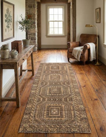 3' 1 x 7' Hamedan Runner Rug