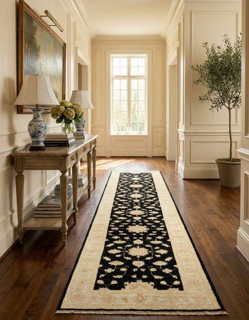 2' 7 x 12' 9 Kaizar Wool Runner Rug