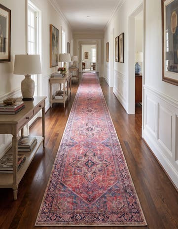 2' 6 x 19' 8 Washable Timeless Runner Rug