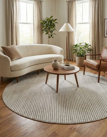 10' x 10' Easy-Clean Sabrina Soto Indoor / Outdoor Round Rug