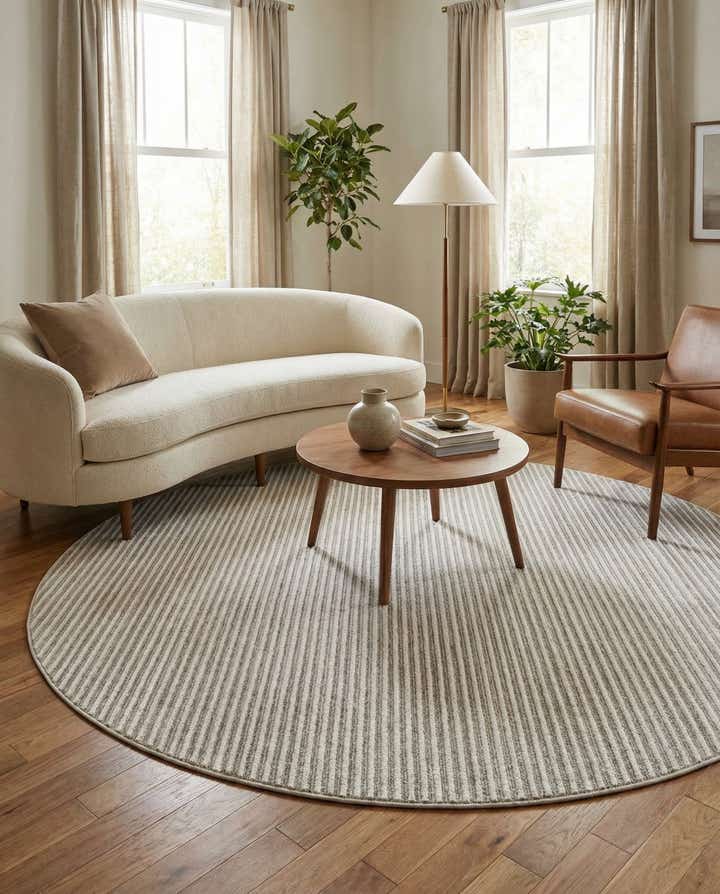 10' x 10' Easy-Clean Sabrina Soto Indoor / Outdoor Round Rug