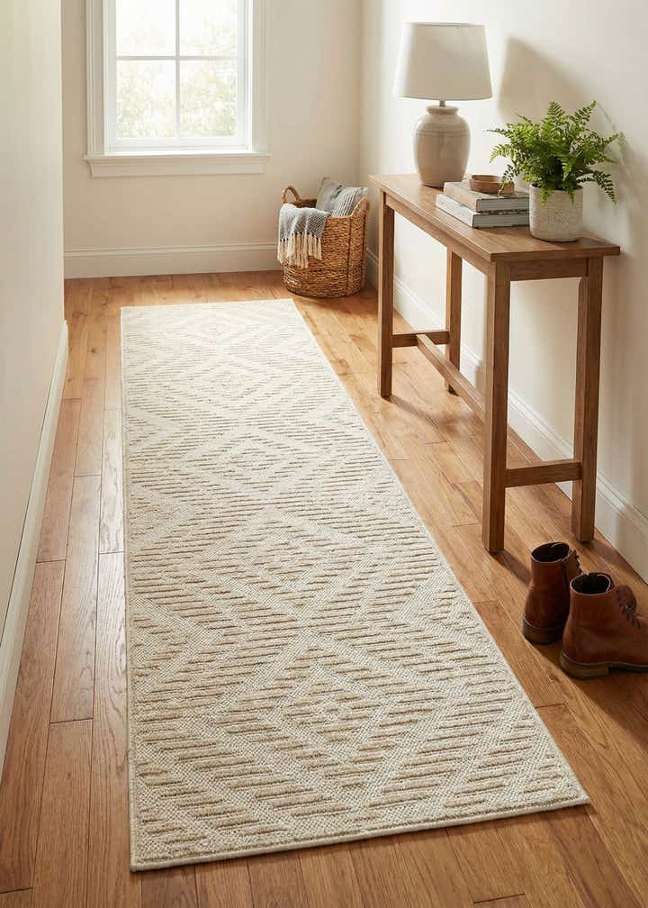 2' x 8' Easy-Clean Sabrina Soto Indoor / Outdoor Runner Rug