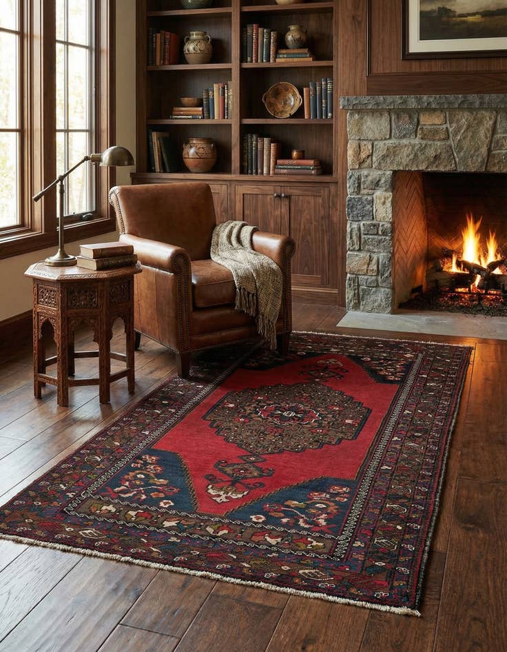 Detail image of 3' 7 x 6' 11 Yahyali Rug