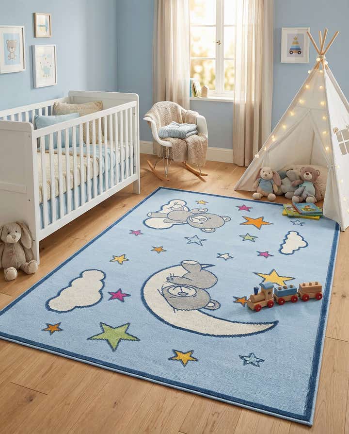 5' 3 x 7' 7 Easy-Clean Indoor / Outdoor Rug
